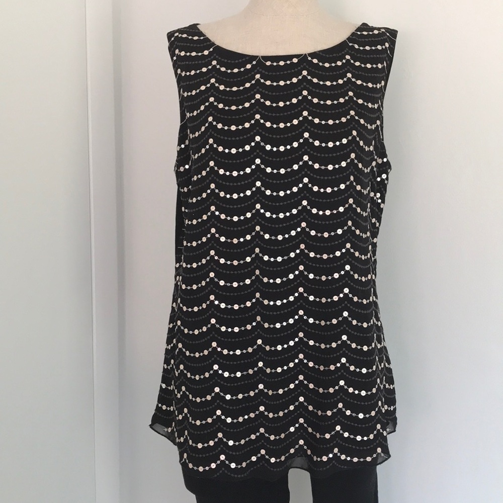 W.H.B.M Sequin Top